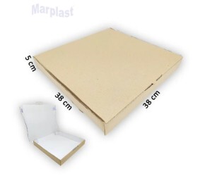 CAIXA PIZZA QUADRADA 38X38X5 - 1 UNIDADE