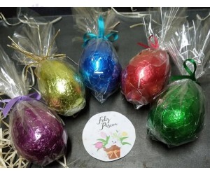 PÁSCOA SACO EXPRESS 25X24,5 METALIZADO BRANCO/PRETO 25 UNIDADES