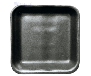 BANDEJA ISOPOR B-1 RASA PRETA TRL-01 C/100 UNIDADES