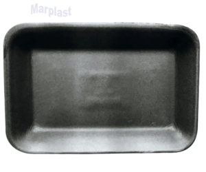 BANDEJA ISOPOR B-2 FUNDA PRETA TFL-02 C/100 UNIDADES