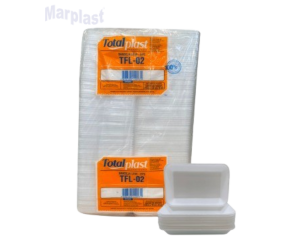 BANDEJA ISOPOR B-2 FUNDA TFL-02 C/400 UNIDADES