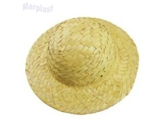 JUNINA CHAPEU ARRANJO BONECA LARANJINHA C/1 UNIDADE